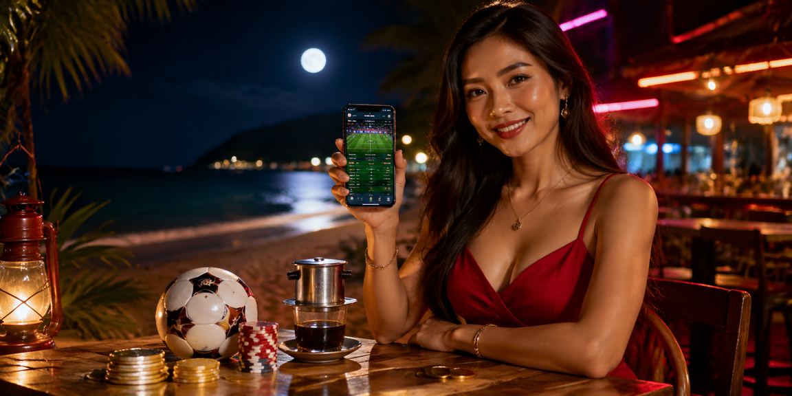 Không gian cà phê Côn Đảo gợi bối cảnh đọc quy định cá cược thể thao